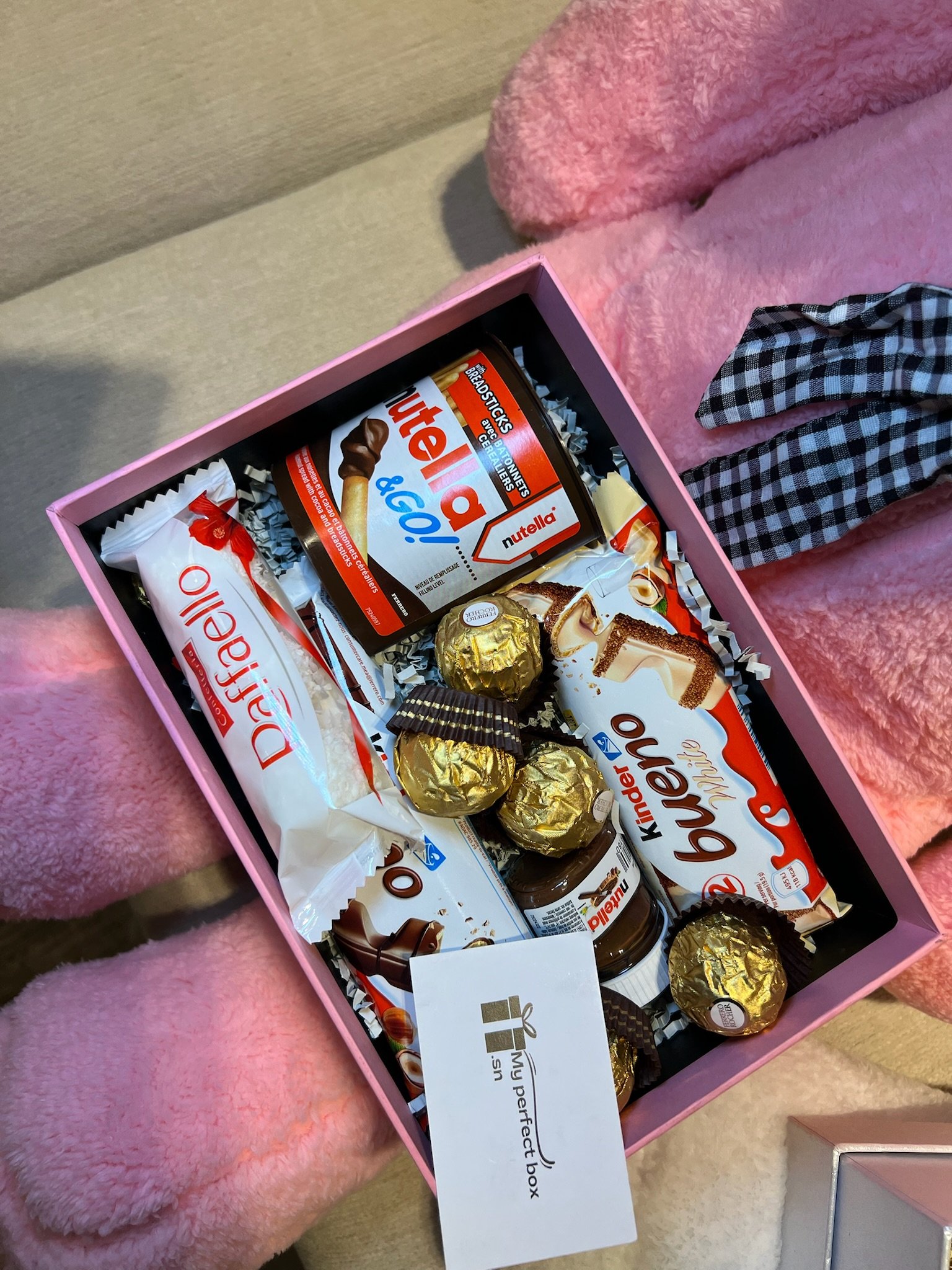 Événements — exemple de coffret personnalisé